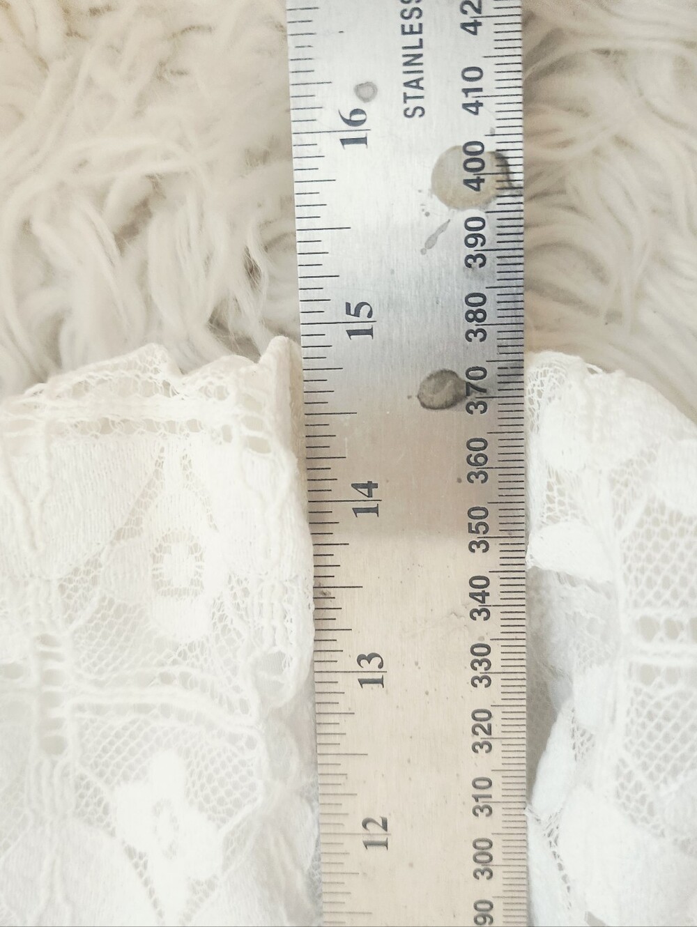 FOR LOVE & LEMONS LACE RUCHED MINI DRESS - Picture 9 of 16